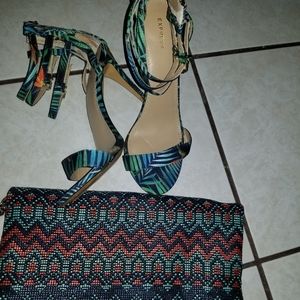 Heels and Clutch